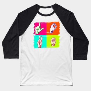 Love Sign Baseball T-Shirt